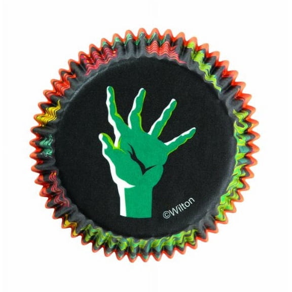 Wilton Halloween 3D Standard Baking cups, 75 Count