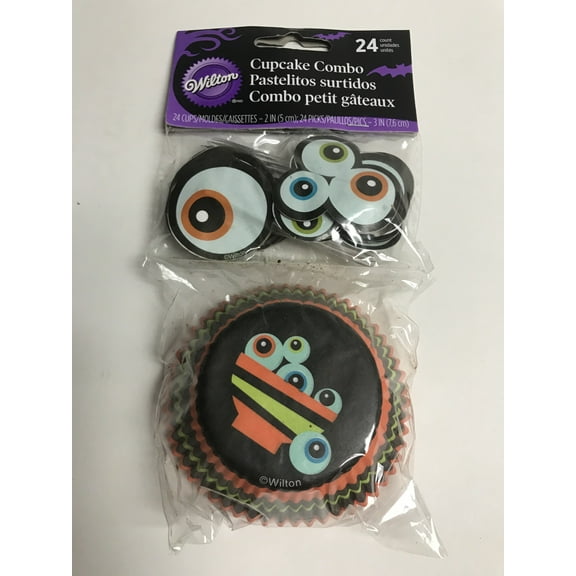 Wilton Halloween Ghouls Cupcake Combo 24 ct.