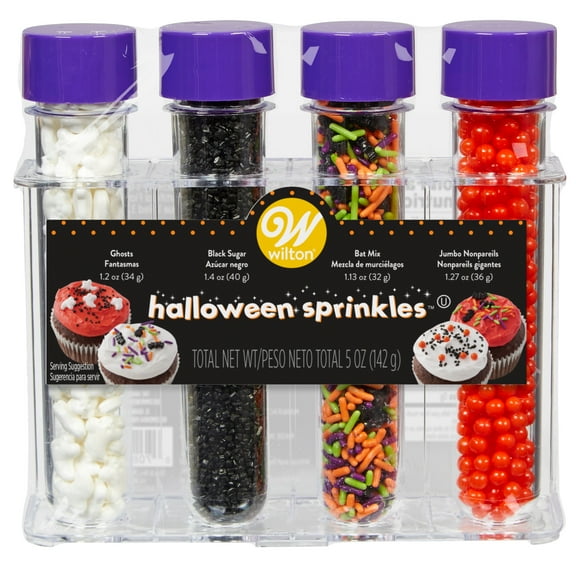 Wilton Halloween Sprinkles Test Tube Set, 5 oz.