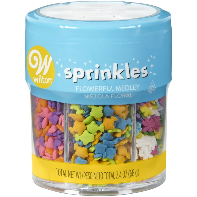 Mother's Day Sprinkles Set  Flower Sprinkles Pack, Medley Bundle