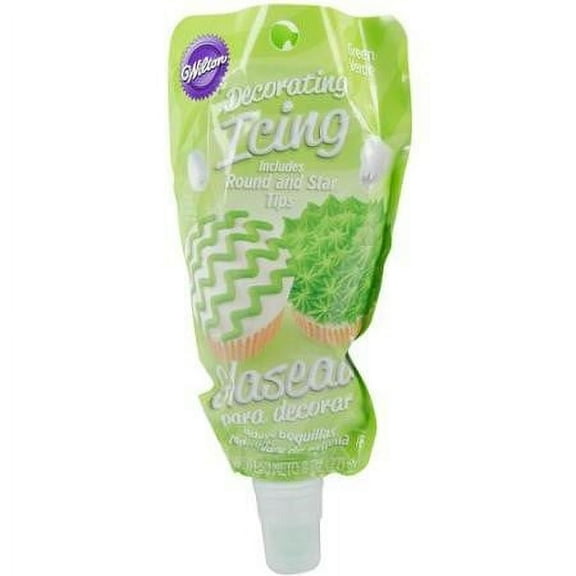 Wilton Icing Pouch with Tips, Green
