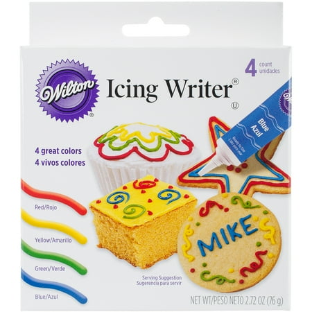 Wilton Icing Writer .68oz 4/Pkg-Primary