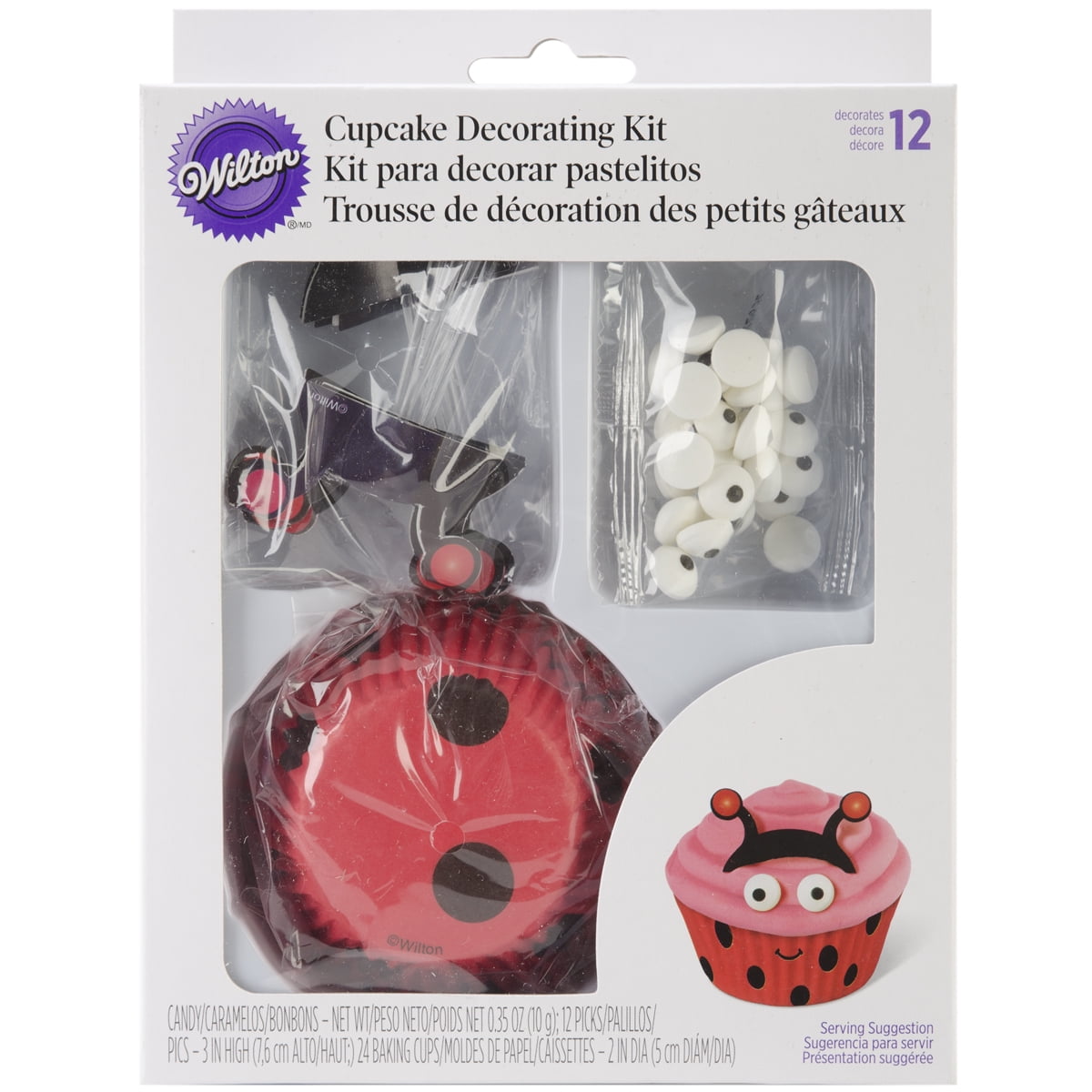 Wilton Ladybug Cupcake Decorating Kit