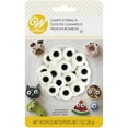 thumbnail image 1 of Wilton Large Edible Black and White Candy Eyeball Sprinkles, 1 oz., 1 of 6