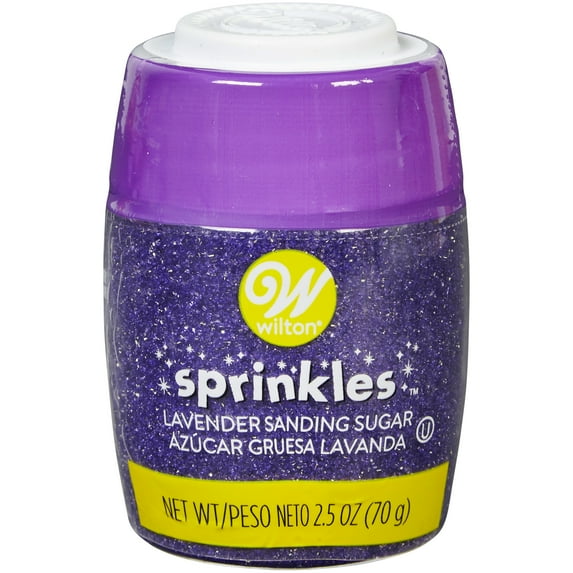 Wilton Lavender Sanding Sugar Sprinkles, 2.5 oz.