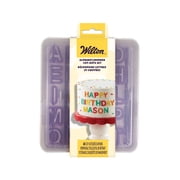 WILTON FONDANT 42PC ALPHA AND NUMERIC CUTTERS
