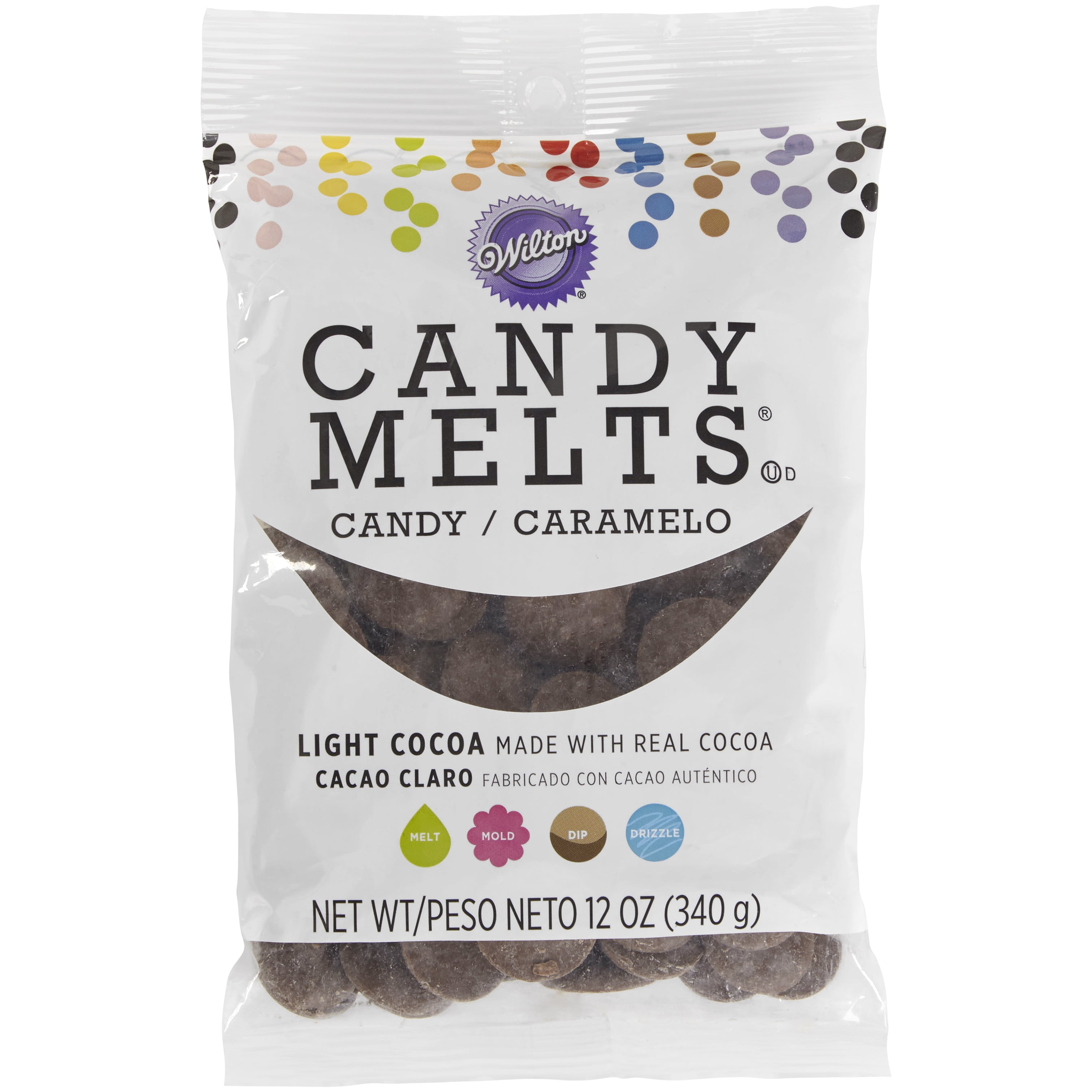 Wilton Candy Melts, Light Cocoa, Baking Chips, Nuts & Bars