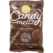 Wilton Light Cocoa Candy Melts, Mini Milk Chocolate Chips for Cake Pops and Cookies, 12 oz.