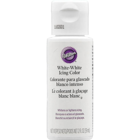 Wilton Liquid Color, 2-Ounce, White