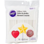 Wilton Lollipop Sticks, 4", 150 Ct