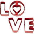 thumbnail image 1 of Wilton Love Cookie Cutters, 4-Piece Set, 1 of 3