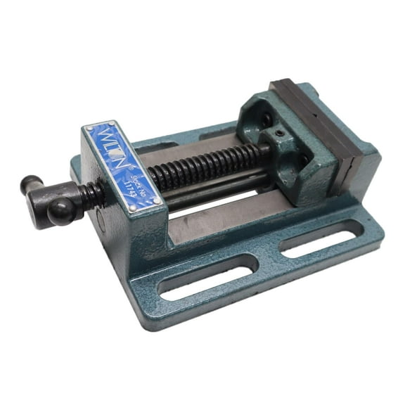 Wilton Low-Profile Drill Press Vise, 3" Jaw Width, 3" Jaw Opening, 1-1/8" Jaw Depth (Model LP3)