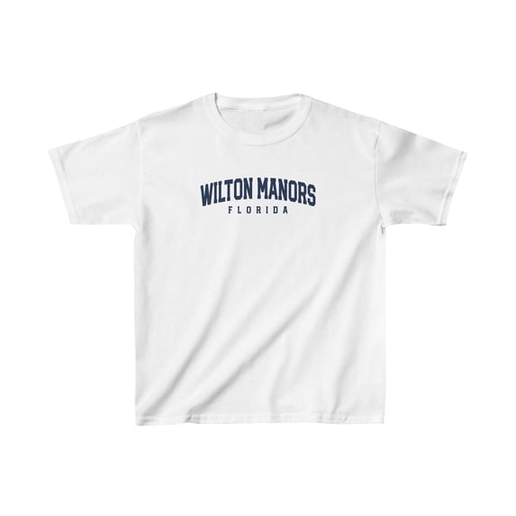 Wilton Manors Florida Trip Moving Vacation Kids Shirt Gift Youth Tee Tshirt