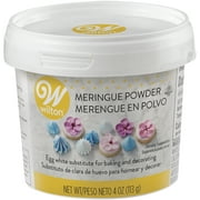Wilton Meringue Powder for Baking and Decorating, Egg White Substitute, 4 oz., No Flavor