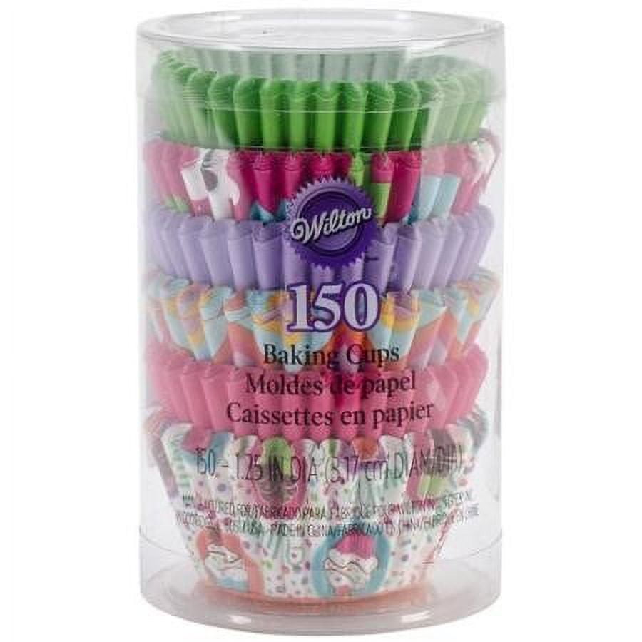 Wilton Mini Cupcake Liners, Pink, 150 ct.