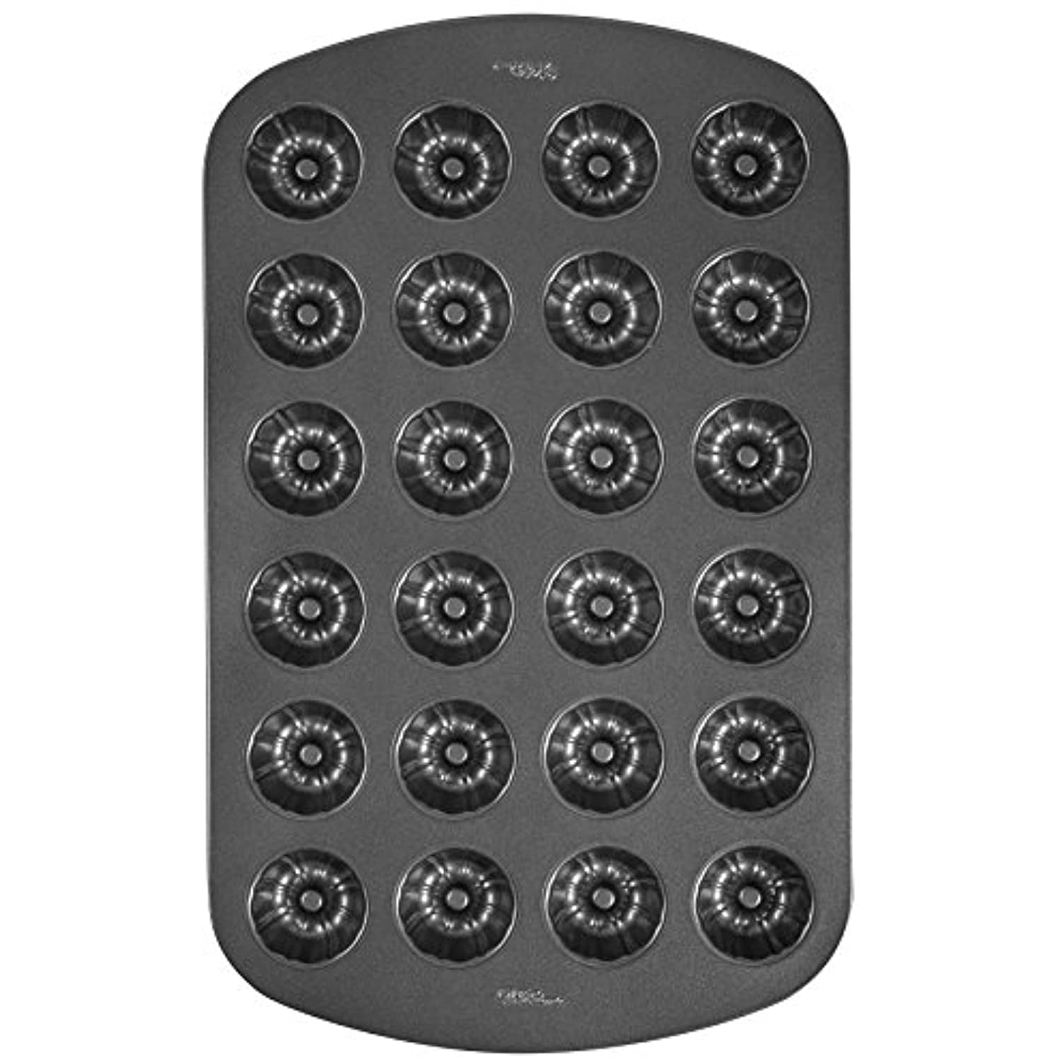 ZENFUN Set of 10 Mini Fluted Tube Pan, 4 Inch Carbon Steel Fluted Cake Mold  Cup with Flower Shape, Nonstick Cake Pan Mini Tube Oven Baking Mold for