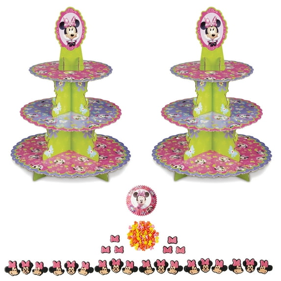Wilton Minnie Mouse Cupcake Decorating Kit, 6-Piece
