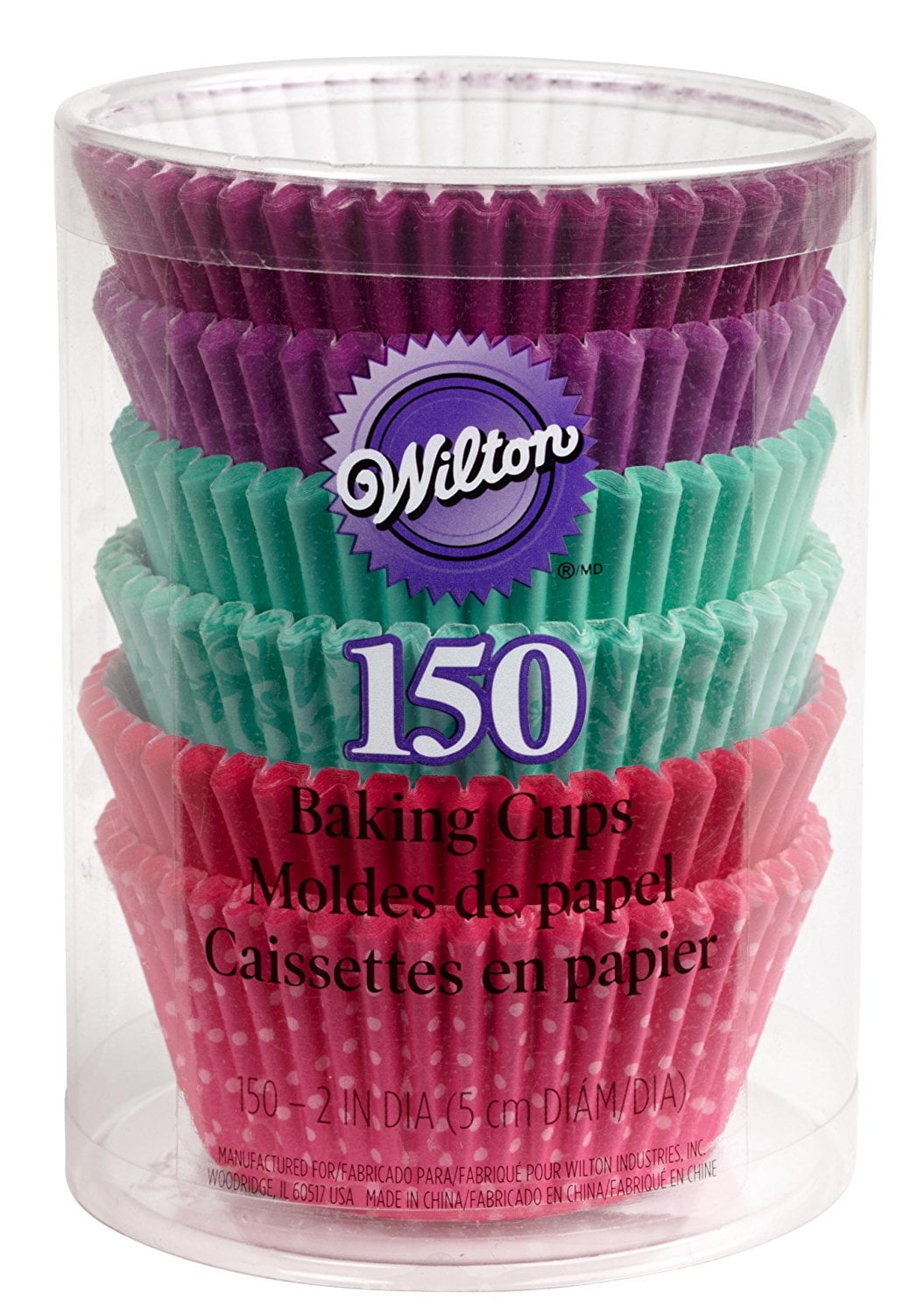 https://i5.walmartimages.com/seo/Wilton-Multicolor-Standard-Fluted-Paper-Cupcake-Muffin-Liner-Baking-Cups-150pcs_1d0c0a8d-c558-4377-9447-6749f8b5efdb_1.fa8e0b2af705e56f60839fd12af664c3.jpeg