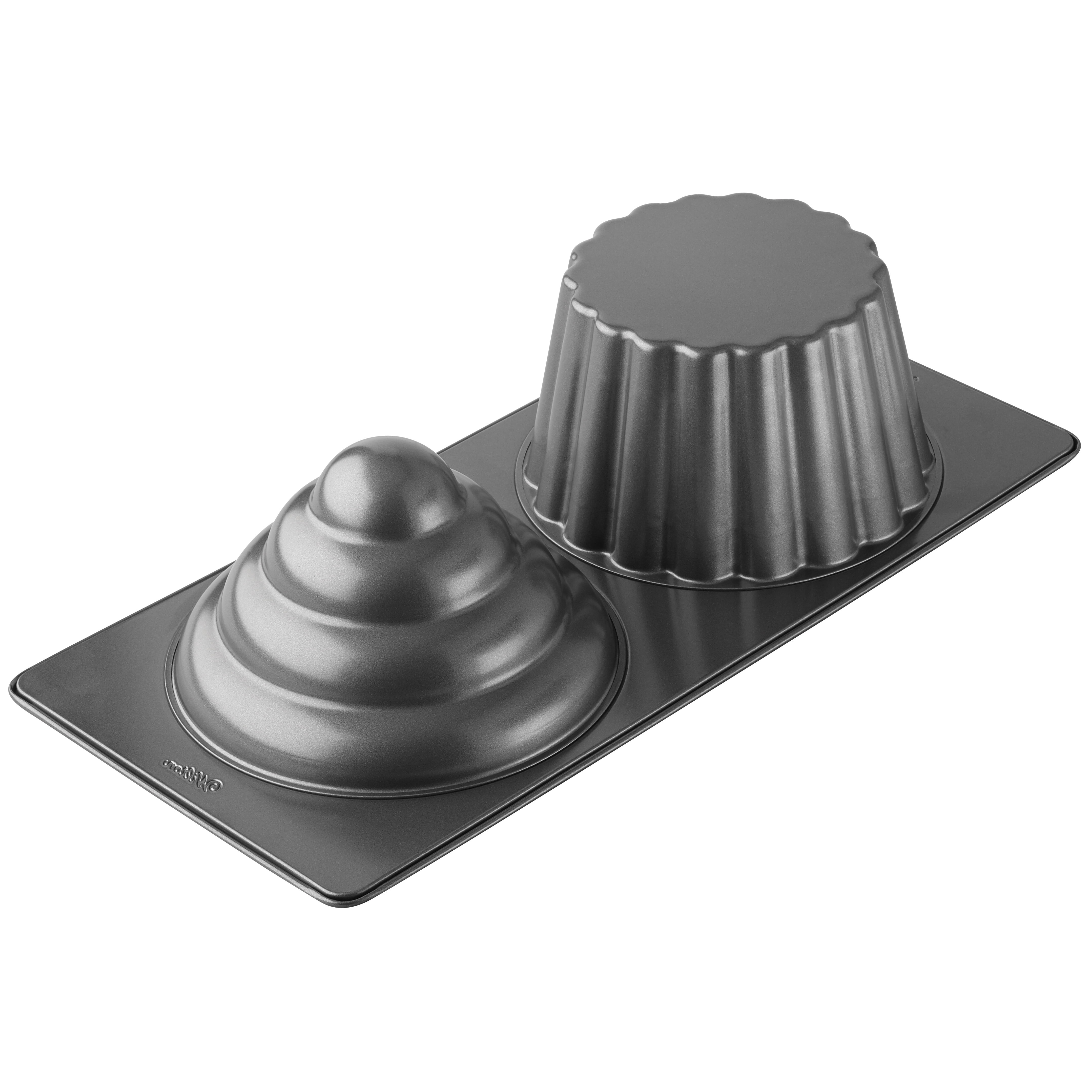 3D Non Stick Giant Cupcake Mould/Pan Carbon Steel Giant Cupcake Mold Large/Jumbo  Cupcakes Pan