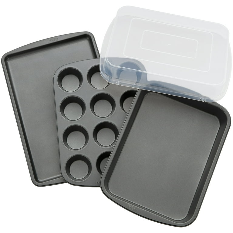 https://i5.walmartimages.com/seo/Wilton-Nonstick-Cookie-Sheet-Muffin-Pan-Oblong-Pan-and-Cover-Bakeware-Set-4-Piece_21e1dc37-3072-4d89-9627-f3170650f261.63395d21e77445a7a12d6d4e4ea8858c.jpeg?odnHeight=768&odnWidth=768&odnBg=FFFFFF