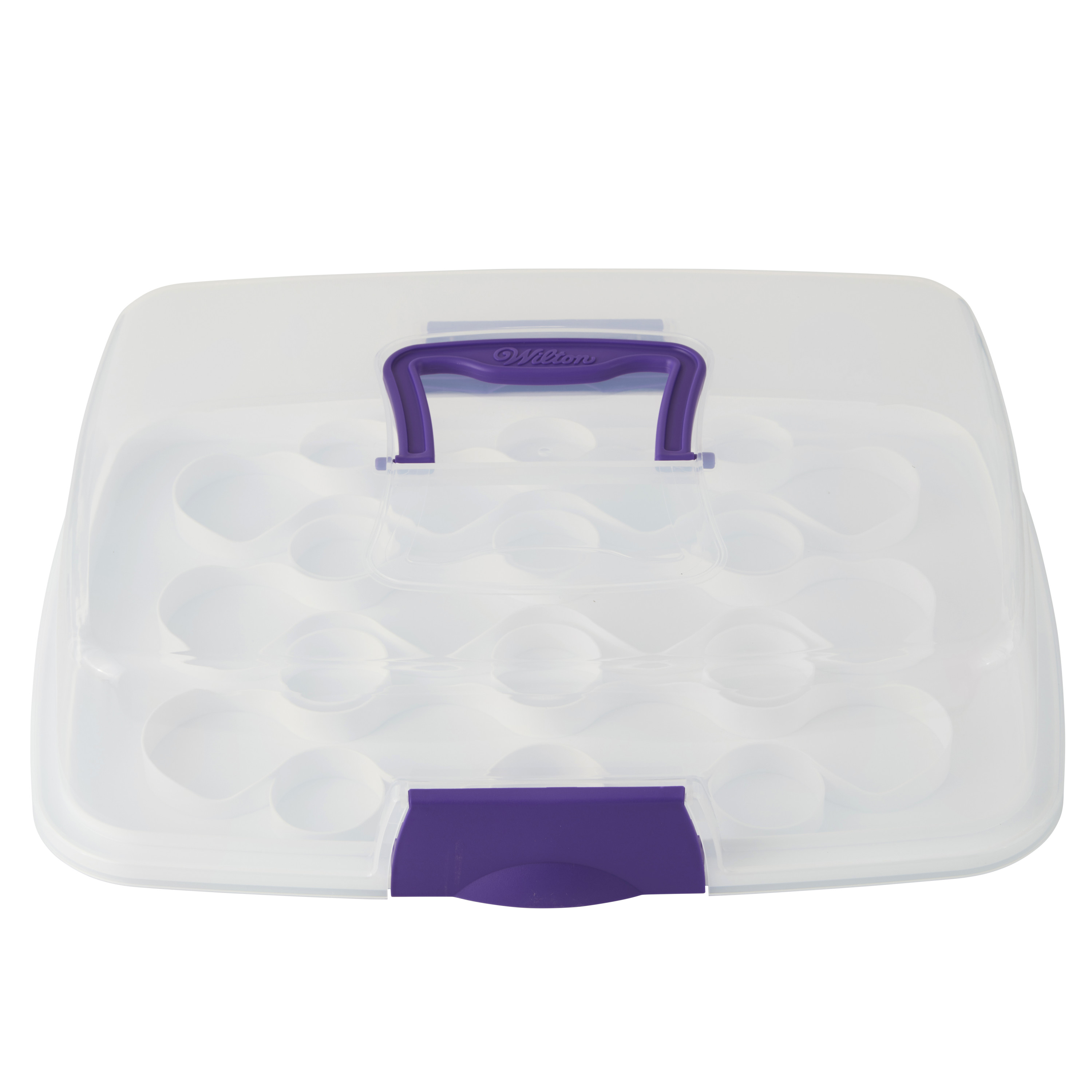 Wilton Oblong Cake and Cupcake Carrier, Practical Cupcake Container, Plastic - image 1 of 11