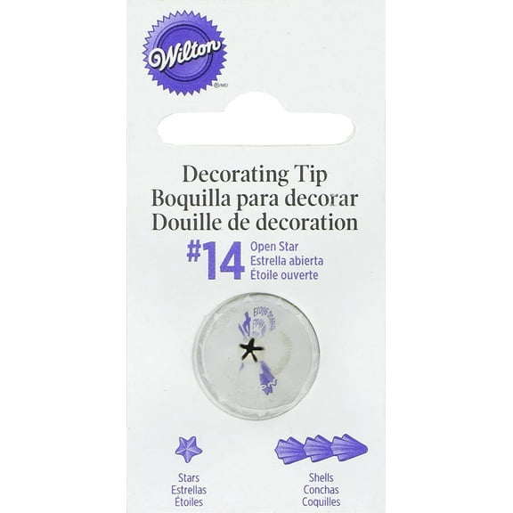 Wilton Open Star Cake Decorating Tip 14