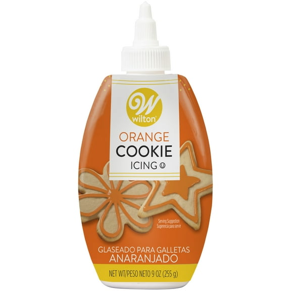 Wilton Orange Cookie Icing, 9-Ounce