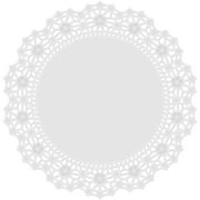 Wilton 12-Inch Round Paper Doilies White 6-Count Vintage Lace Pattern