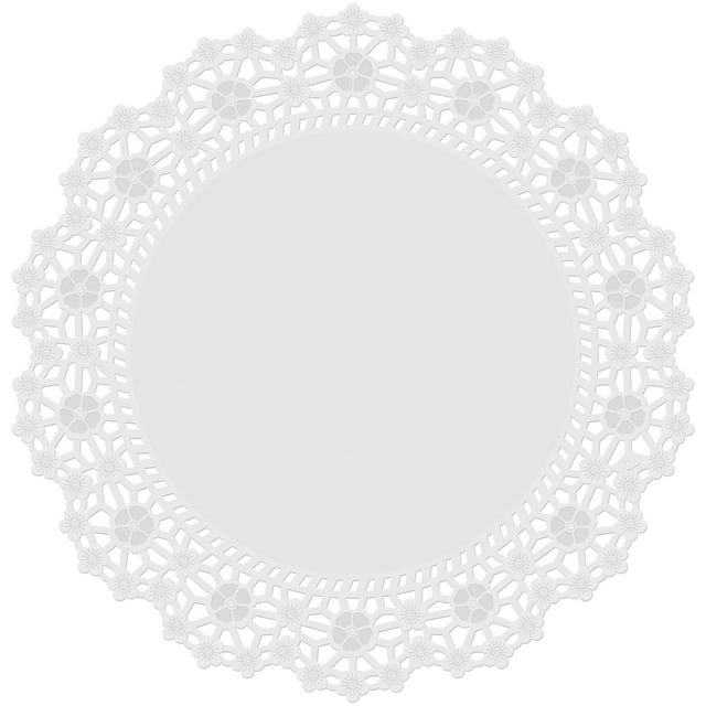 Wilton Paper Doilies for Cake Decorating, 12 inch Round, White, 6Count