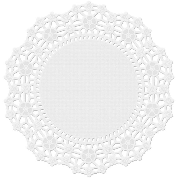 Wilton Paper Doilies for Cake Decorating, White, 4 in. Diam., 30-Count,