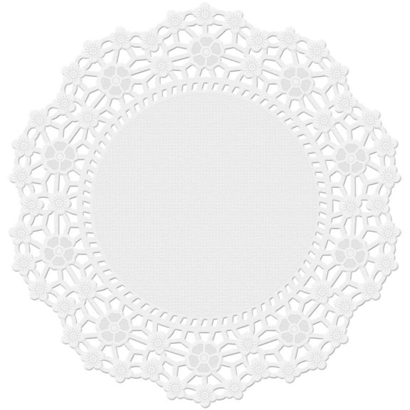 Wilton Paper Doilies for Cake Decorating, White, 4 in. Diam., 30-Count,