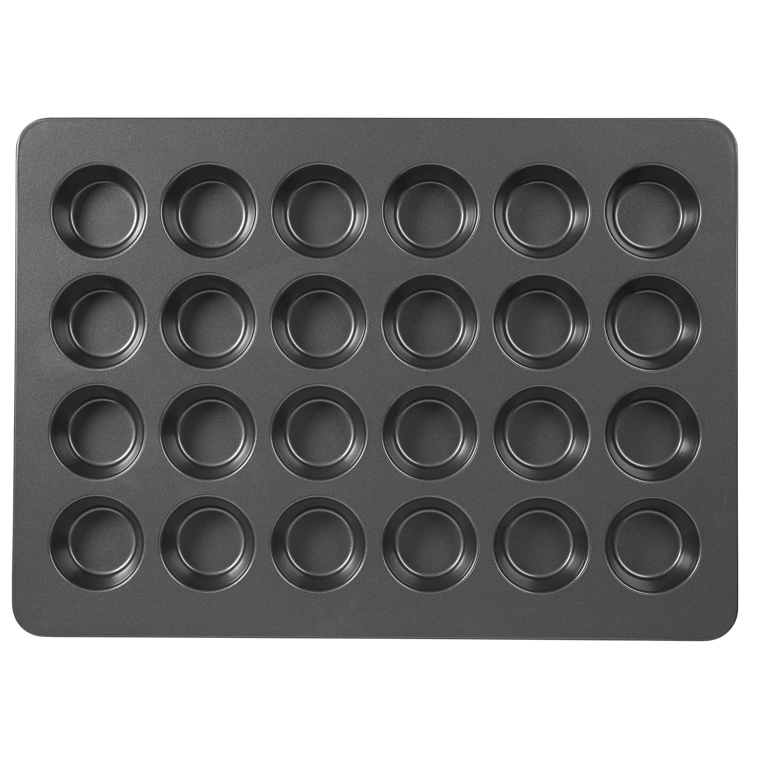 Wilton Perfect Results Premium Non-Stick Mega Standard-Size Muffin and Cupcake Baking Pan, 24 Muffins