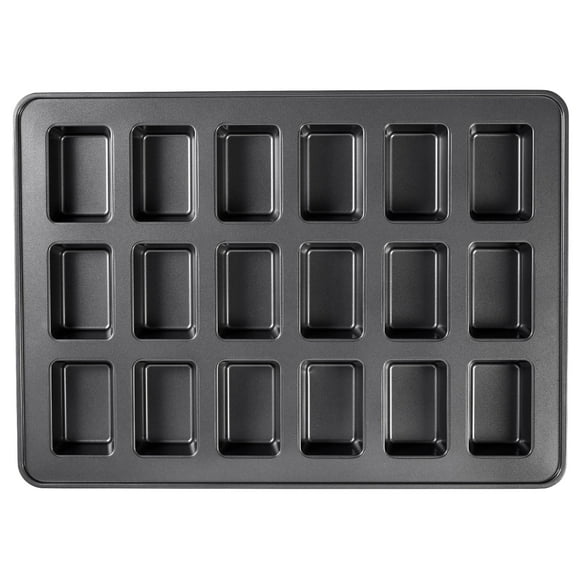 Wilton Perfect Results Premium Non-Stick Mini Loaf Pan, 18-Cavity