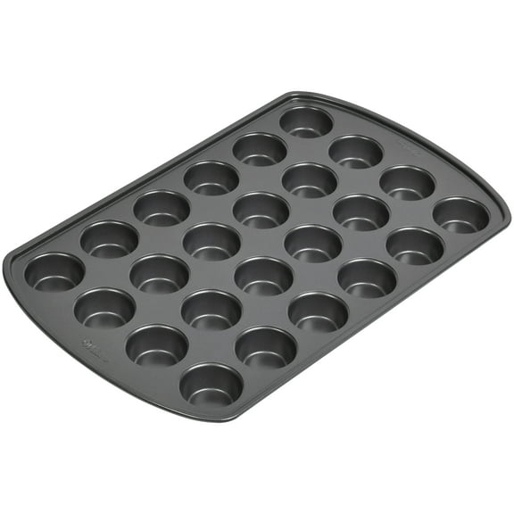 Wilton Perfect Results Premium Non-Stick Mini Muffin and Cupcake Pan, 24-Cavity
