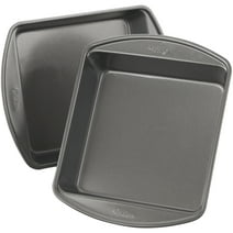 Wilton Perfect Results Steel Non-Stick Square 8-inch Cake Pan Set, 2-Count