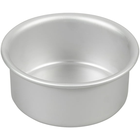 Wilton Performance Pan Aluminum 4" Round Cake Pan 2" Depth Layer Cake Baking Pan