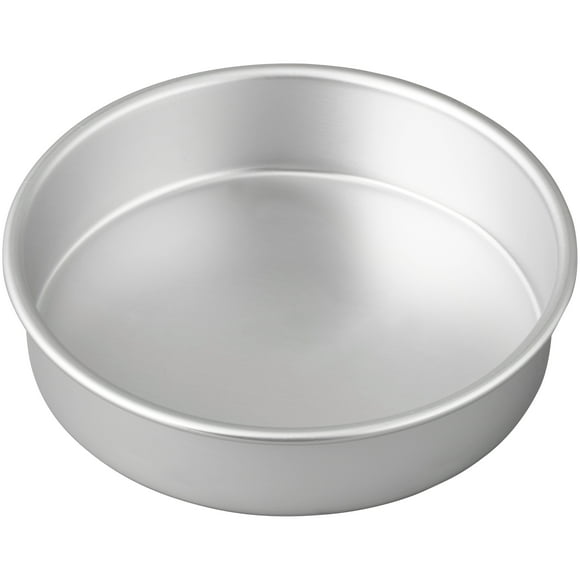 Wilton Performance Pans Aluminum 8" Round Cake Pan 2" Depth Layer Cake Baking Pan