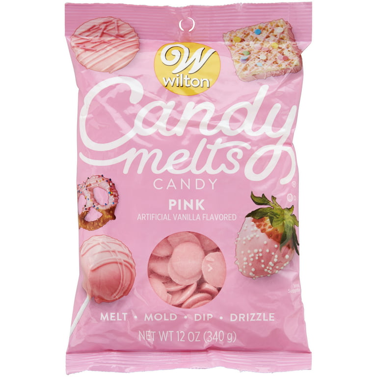 Wilton Pink Candy Melts, 12-Ounce