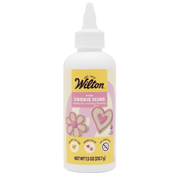 Wilton Pink Cookie Icing Ready-to-Use Decorating Icing 7.5 oz.