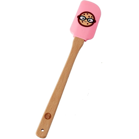 Wilton Pink smiley Silicone Spatulas, ROSANNA PANSINO