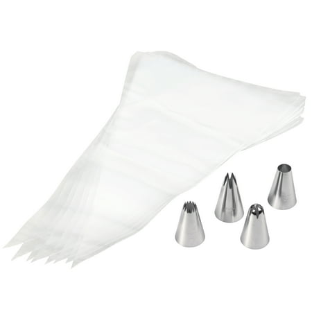Wilton Piping Tip and Decorating Bag Cupcake Decorating Kit, 12-Piece Set