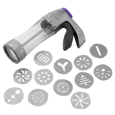 Wilton Preferred Press Cookie Press, 13-Piece, Assorted Shapes