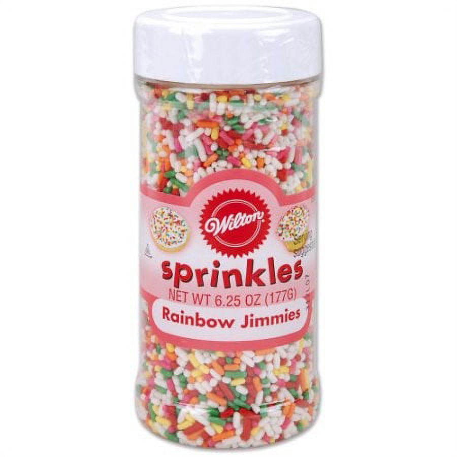 Wilton Rainbow Jimmies 6 25 oz Walmart com