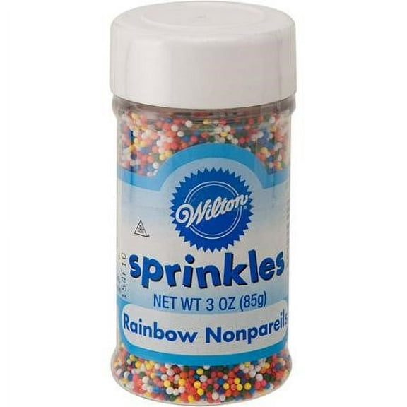Wilton Rainbow Nonpareils, 3 oz.