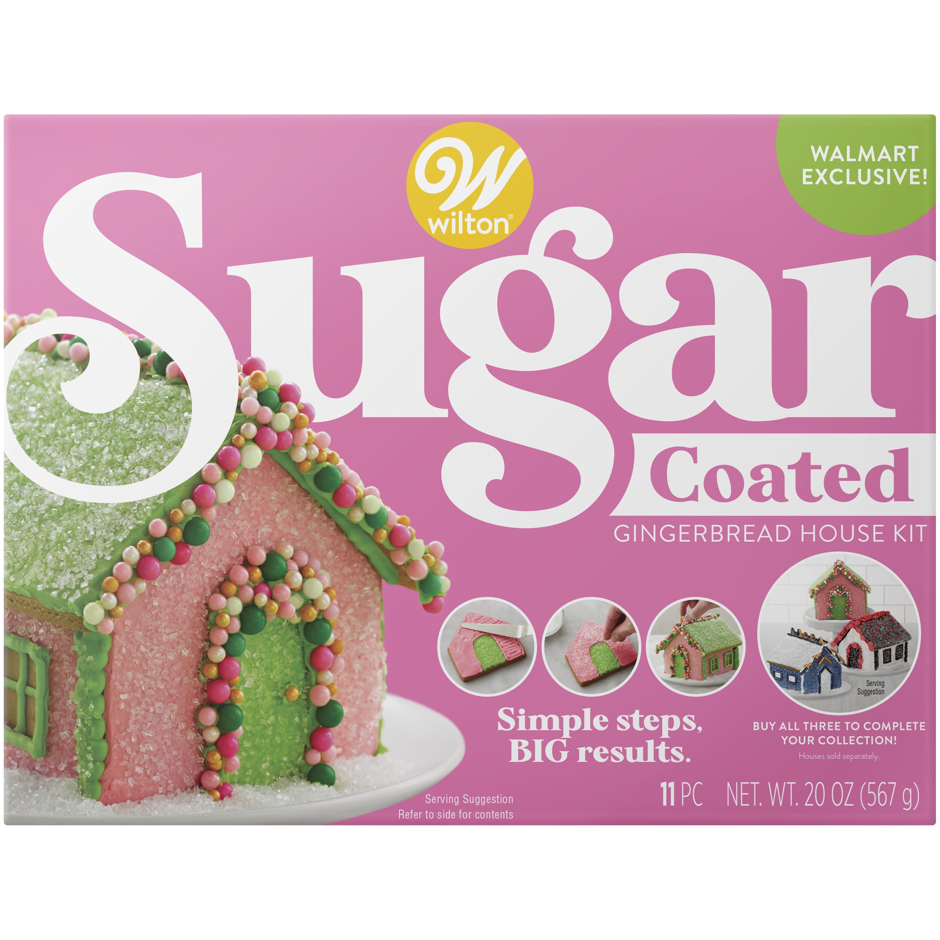 Wilton Ready to Build Whimsical SugarCoated Gingerbread House