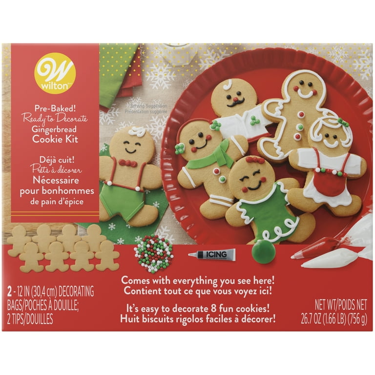 Holiday Home Christmas Cookie Container - Gingerbread/Candy Cane, 1 ct -  Food 4 Less