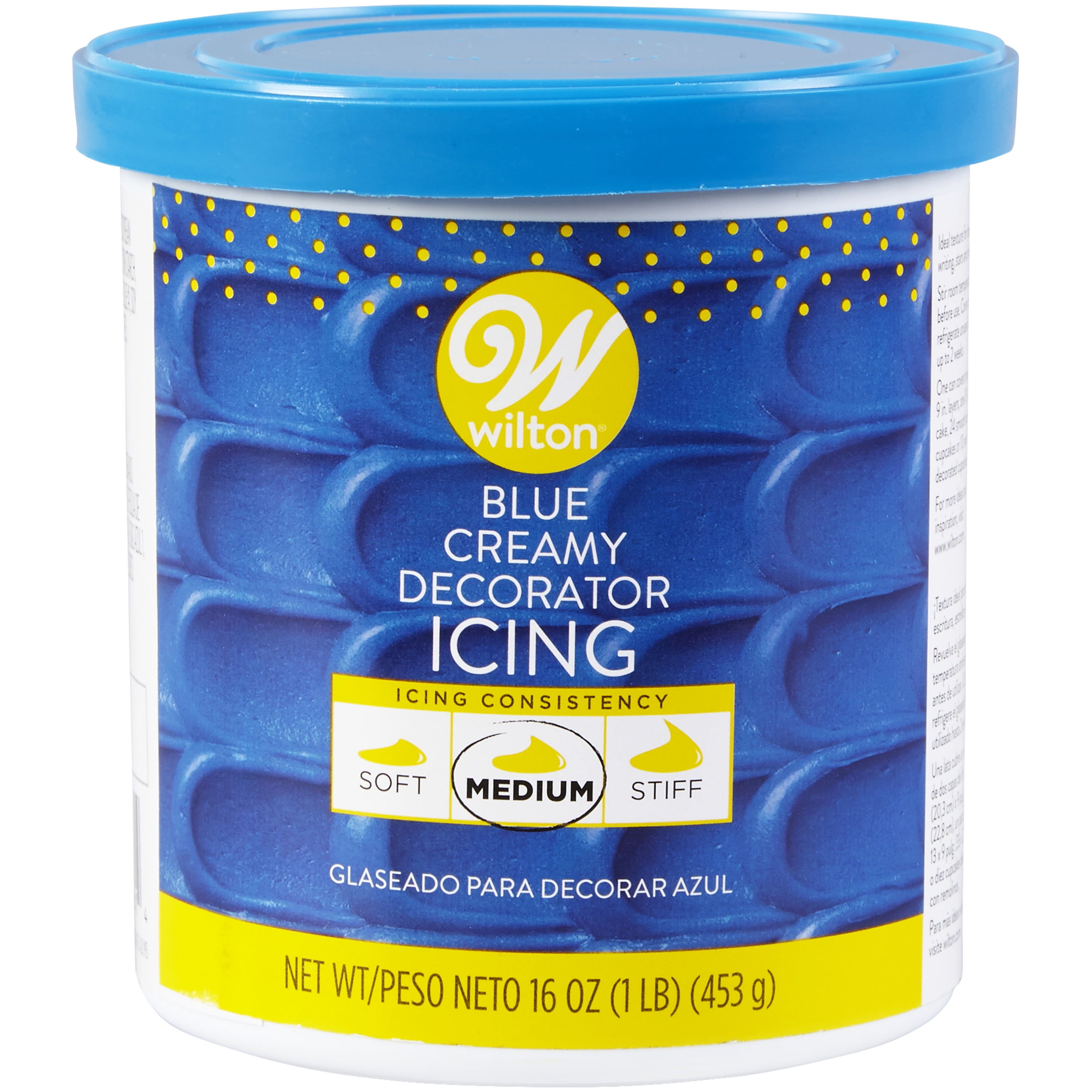 Wilton Ready to Use Medium Consistency Blue Buttercream Frosting