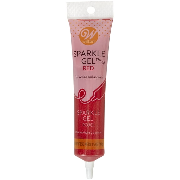 Wilton Red Sparkle Gel, 3.5 oz.