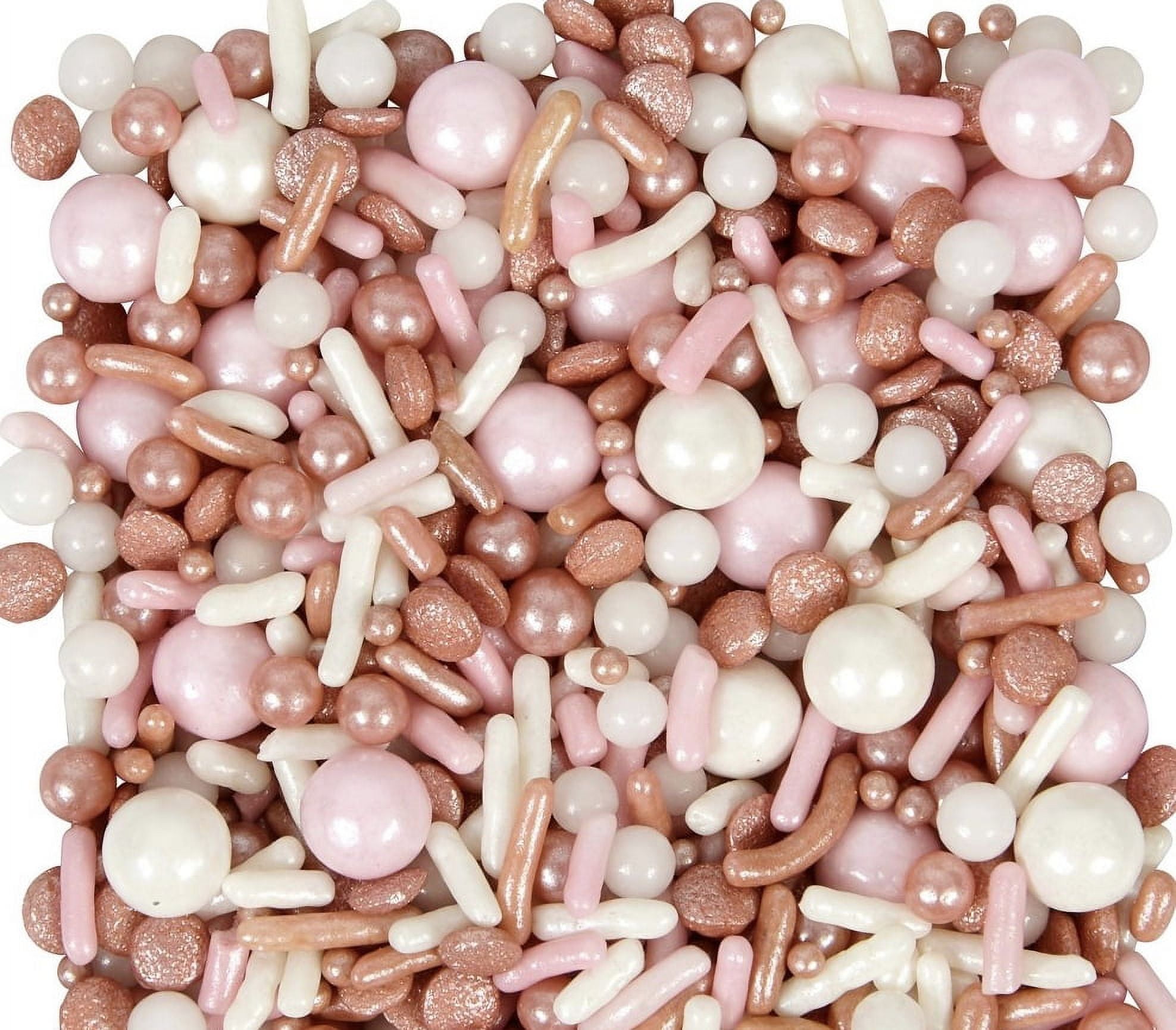 Wilton Rose Gold Sprinkle Mix 4.6 oz