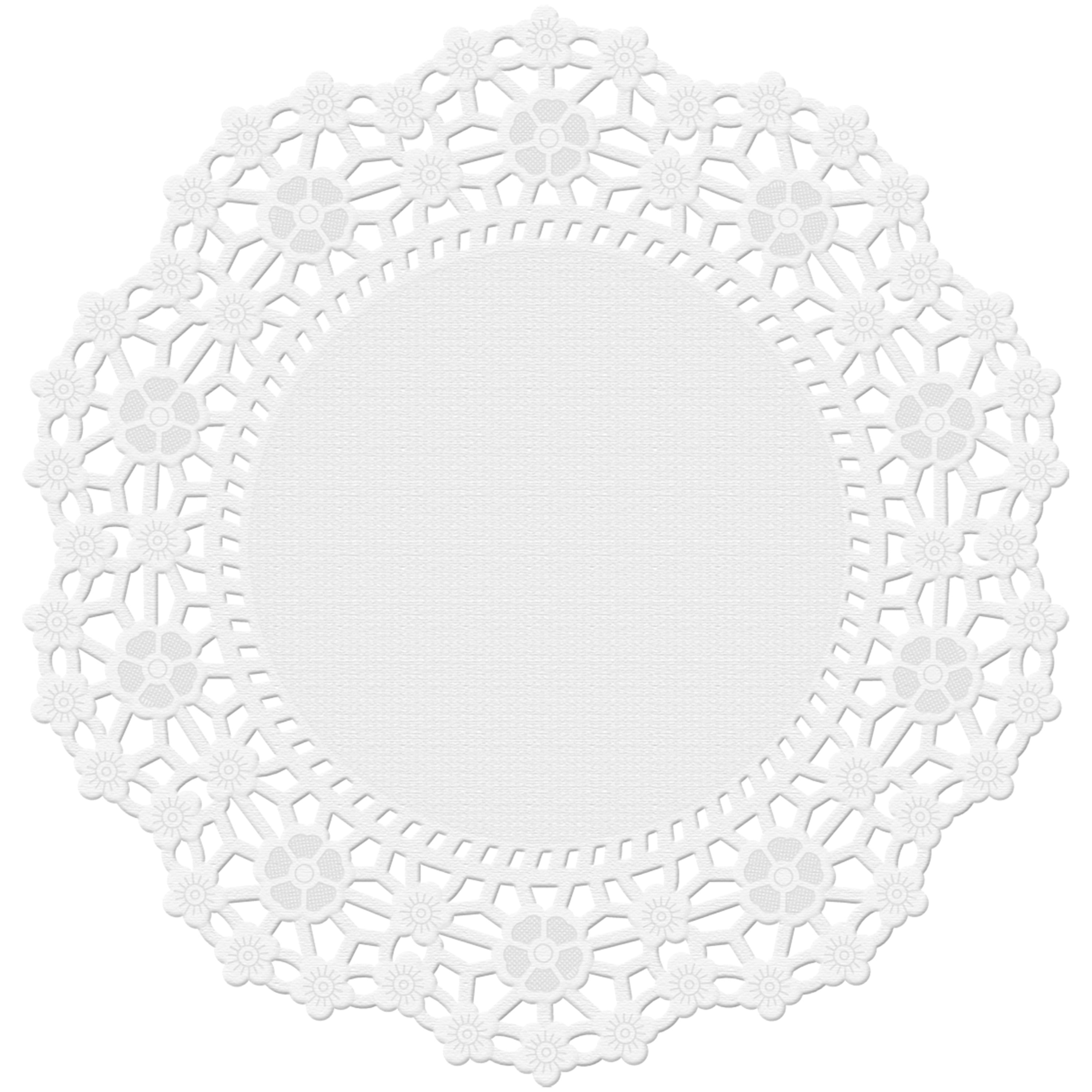 Wilton Round 4Inch White Paper Doilies, 30Count